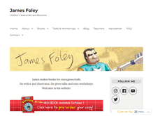 Tablet Screenshot of jamesfoley.com.au